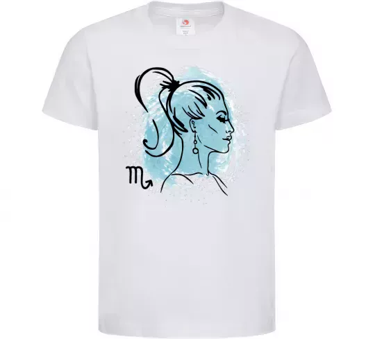 Детская футболка Скорпіон дівчина Белый фото