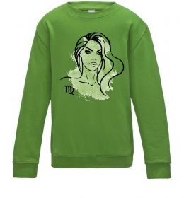 Дитячий світшот Діва дівчина