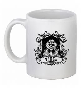 Чашка керамическая Діва скелет