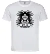 Чоловіча футболка Діва скелет Білий фото