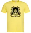 Чоловіча футболка Діва скелет Лимонний фото