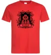 Чоловіча футболка Діва скелет Червоний фото