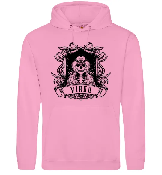 Жіноча толстовка (худі) Діва скелет Рожевий фото