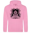 Жіноча толстовка (худі) Діва скелет Рожевий фото