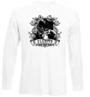 Лонгслів Скорпіон з черепом Білий Лонгслів Скорпіон з черепом Білий фото