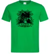 Чоловіча футболка Скорпіон з черепом Зелений фото
