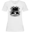 Женская футболка Скорпіон з черепом Белый фото