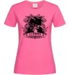 Женская футболка Скорпіон з черепом Ярко-розовый фото