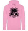 Мужская толстовка (худи) Скорпіон з черепом Розовый фото