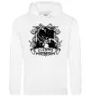 Женская толстовка (худи) Скорпіон з черепом Белый Женская толстовка (худи) Скорпіон з черепом Белый фото
