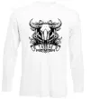 Лонгслів Телець череп Білий Лонгслів Телець череп Білий фото