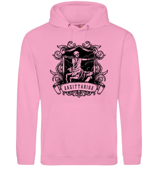 Мужская толстовка (худи) Стрілець скелет Розовый фото