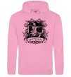 Женская толстовка (худи) Стрілець скелет Розовый фото