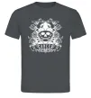 Мужская футболка Рак череп Графит фото