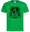 Мужская футболка Водолій скелет Зеленый Мужская футболка Водолій скелет Зеленый фото