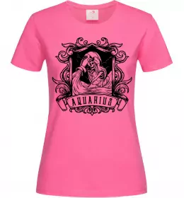 Жіноча футболка Водолій єдиноріг Блакитний фото