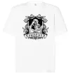 Футболка Оверсайз Водолій скелет Білий фото