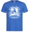Чоловіча футболка Козеріг скелет Яскраво-синій фото