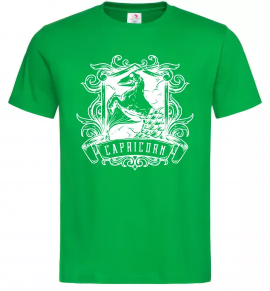 Чоловіча футболка Козеріг скелет Зелений фото