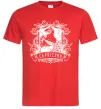Чоловіча футболка Козеріг скелет Червоний фото