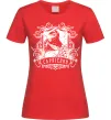Жіноча футболка Козеріг скелет Червоний фото