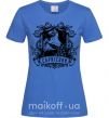 Женская футболка Козерог скелет Ярко-синий фото