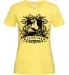 Жіноча футболка Козеріг скелет Лимонний фото