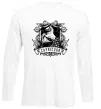 Лонгслів Козеріг скелет Білий фото