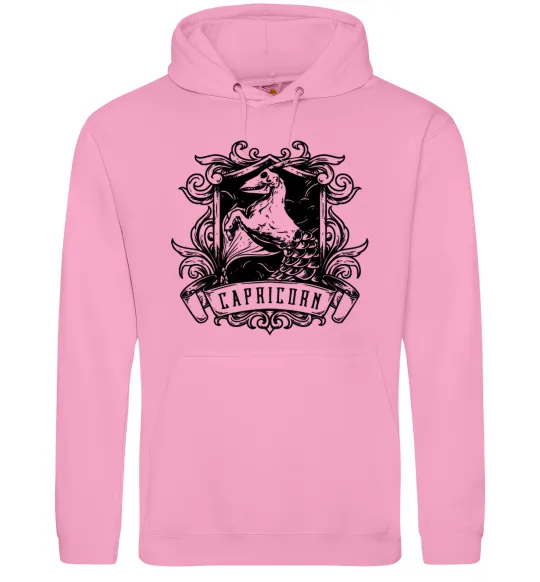 Чоловіча толстовка (худі) Козеріг скелет Рожевий фото