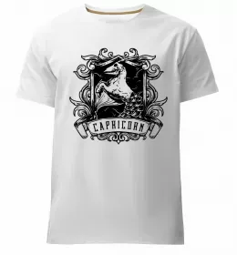 Чоловіча преміум футболка Capricorn stars Чорний фото