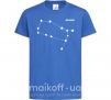 Детская футболка Gemini stars Ярко-синий фото
