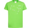 Детская футболка Gemini stars Лаймовый фото