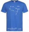 Мужская футболка Gemini stars Ярко-синий фото