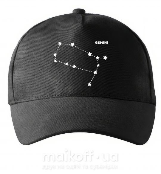 Кепка Gemini stars Черный фото
