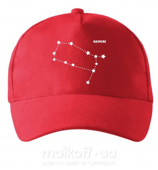 Кепка Gemini stars Червоний фото
