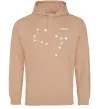 Мужская толстовка (худи) Gemini stars Песочный Мужская толстовка (худи) Gemini stars Песочный фото