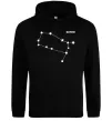 Жіноча толстовка (худі) Gemini stars Чорний фото