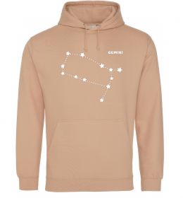 Женская толстовка (худи) Gemini stars