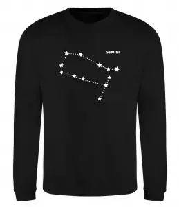 Світшот Близнюка знак Чорний фото