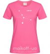 Жіноча футболка Cancer stars Яскраво-рожевий фото