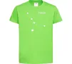 Детская футболка Cancer stars Лаймовый фото