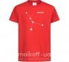 Детская футболка Cancer stars Красный фото