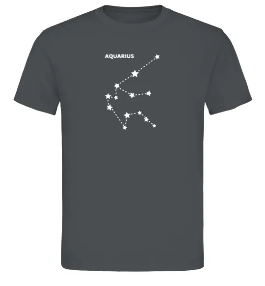 Мужская футболка Aquarius stars Графит фото