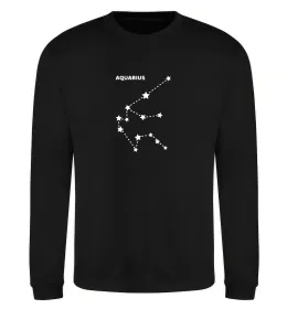 Світшот Aquarius stars Чорний фото