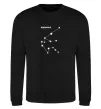 Свитшот Aquarius stars Черный фото