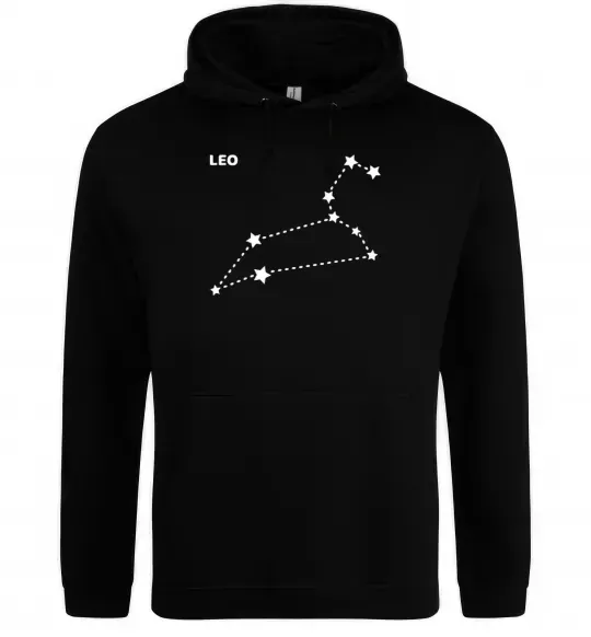 Женская толстовка (худи) Leo stars Черный фото