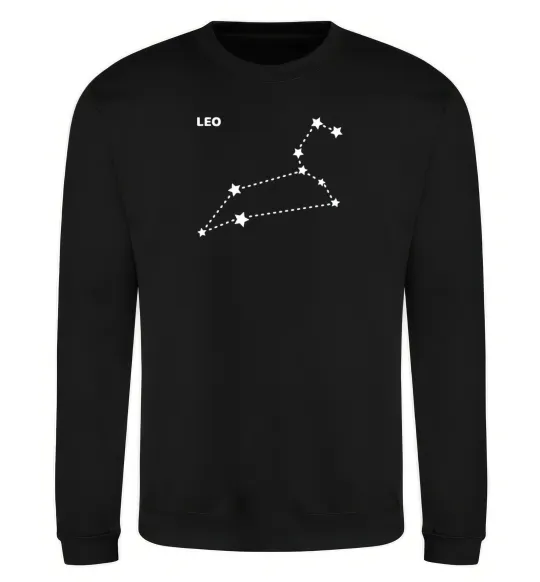 Свитшот Leo stars Черный фото