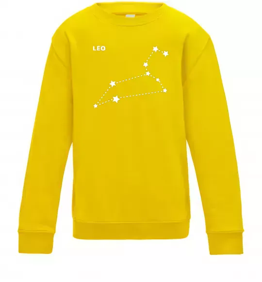 Дитячий світшот Leo stars Сонячно жовтий фото