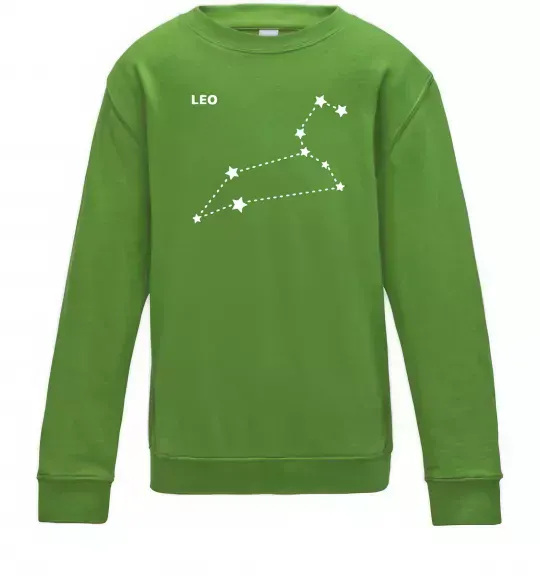 Дитячий світшот Leo stars Лаймовий фото