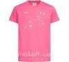 Детская футболка Leo stars Ярко-розовый фото